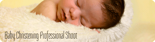 Baby Christening Professional Shoot